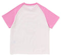A BATHING APE BAPE KIDS NEON APE HEAD TEE