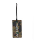 A BATHING APE 1ST CAMO LUGGAGE TAG