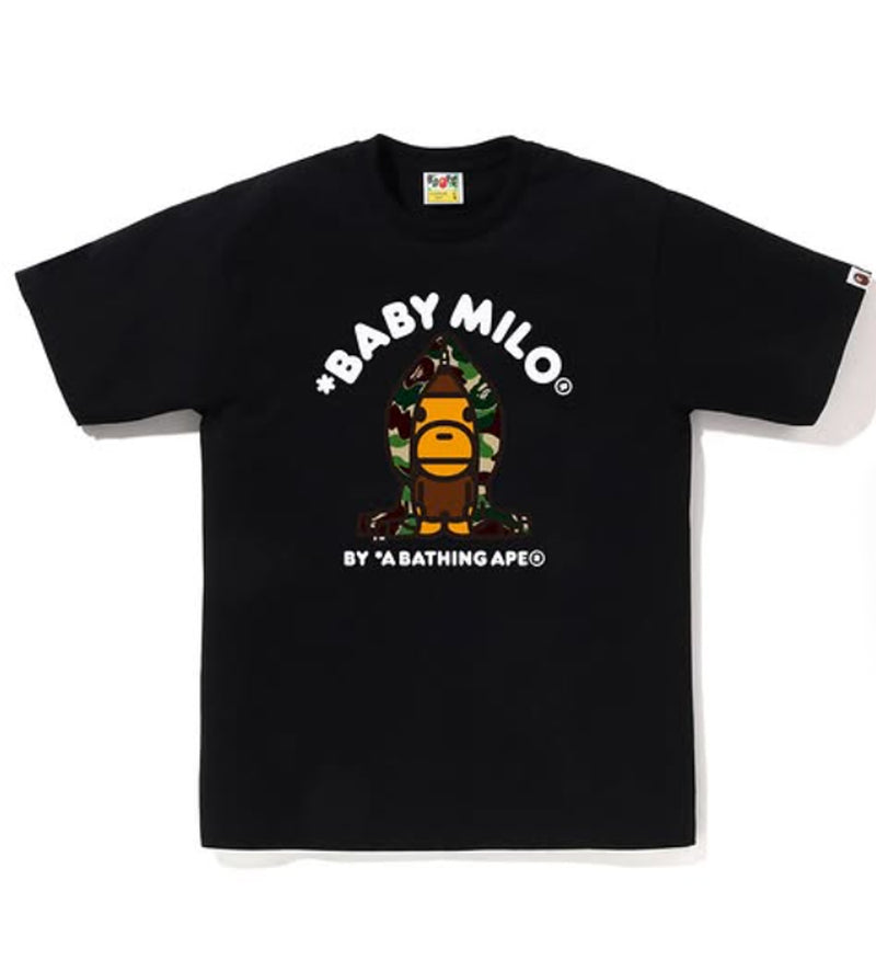 A BATHING APE ABC CAMO MILO HOODIE TEE