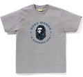 A BATHING APE WILD LEOPARD PATTERN BUSY WORKS STA TEE
