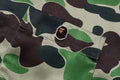 A BATHING APE Ladies' ABC CAMO OPEN COLLAR SHIRT