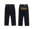 A BATHING APE CHAMPION DENIM PANTS - happyjagabee store