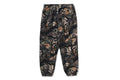 A BATHING APE TREE EDGE CAMO RELAXED FIT SWEAT PANTS