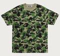 A BATHING APE ABC CAMO ONE POINT TEE