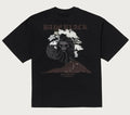 A BATHING APE BAPE BLACK EMBELLISHED BONSAI TEE