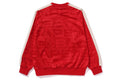 A BATHING APE LUX SPORT PATTERN JACQUARD CREWNECK