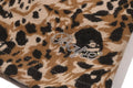 A BATHING APE Ladies' WILD LEOPARD PATTERN SWEAT SKIRT
