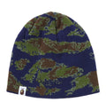 A BATHING APE BAPE BY KAZUKI KURAISHI  DIGITAL TIGER CAMO BEANIE