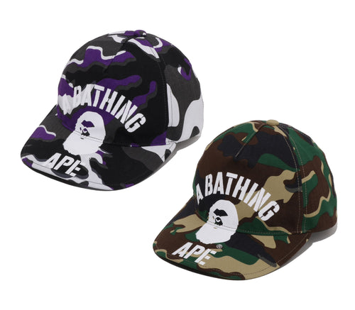 A BATHING APE GLITCH WOODLAND CAMO CAP
