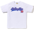 A BATHING APE BASEBALL LOGO TEE