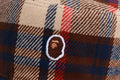 A BATHING APE BAPE CHECK BUCKET HAT