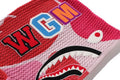 A BATHING APE ABC CAMO CROCHET SHARK RELAXED FIT FULL ZIP HOODIE
