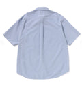 A BATHING APE ONE POINT OXFORD SS SHIRT