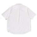 A BATHING APE ONE POINT OXFORD SS SHIRT