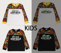 A BATHING APE BAPE KIDS BABY MILO DINOSAURS GLOW IN THE DARK L/S TEE
