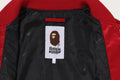 A BATHING APE BAPE NYLON VARSITY JACKET