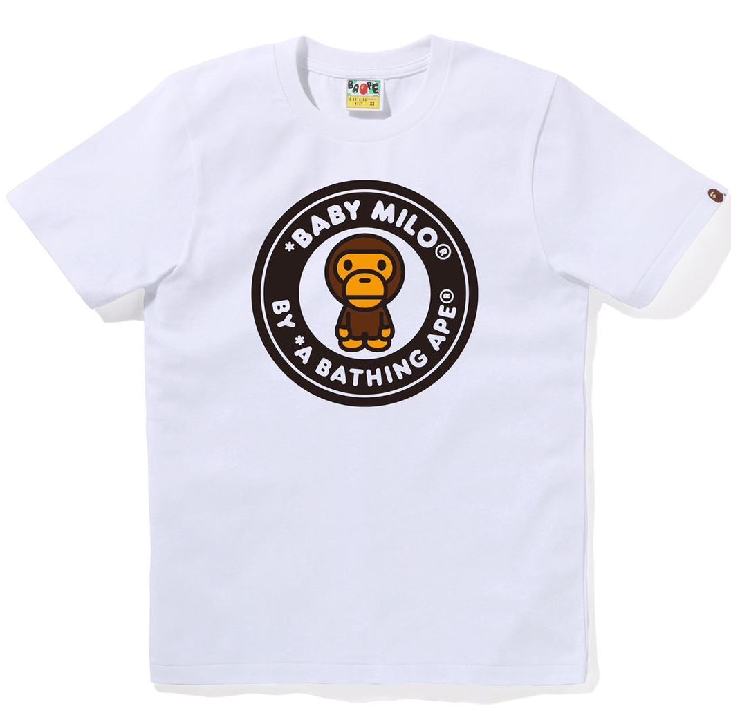 【A BATHING APE】MILO BUSY WORKS TEE レディースTシャツ A BATHING APE Ladies' MILO BUSY WORKS TEE – happyjagabee store