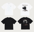 A BATHING APE BAPE BLACK EMBELLISHED BONSAI TEE