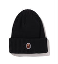 A BATHING APE Ladies' ONE POINT KNIT CAP
