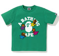 A BATHING APE BAPE KIDS BABY MILO STA COLLEGE TEE