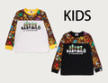 A BATHING APE BAPE KIDS BABY MILO DINOSAURS GLOW IN THE DARK L/S TEE