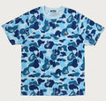 A BATHING APE ABC CAMO ONE POINT TEE