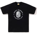 A BATHING APE WILD LEOPARD PATTERN BUSY WORKS STA TEE