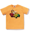 A BATHING APE BAPE KIDS 3D MILO JUNKFOOD ON BAPE TEE