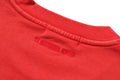 A BATHING APE GARMENT DYE ONE POINT RELAXED FIT CREWNECK SWEAT SHIRT