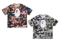 A BATHING APE HYBRID CAMO BY BATHING APE RELAXED FIT TEE