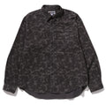 A BATHING APE SOLID CAMO CORDUROY RELAXED FIT L/S SHIRT