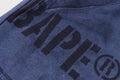 A BATHING APE FAKE PRINT RELAXED FIT SWEAT SHORTS