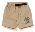 A BATHING APE BAPE KIDS BABY MILO CLIMBING SHORTS