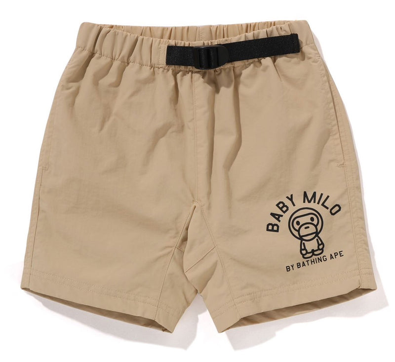 A BATHING APE BAPE KIDS BABY MILO CLIMBING SHORTS