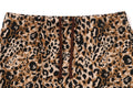 A BATHING APE Ladies' WILD LEOPARD PATTERN SWEAT SKIRT