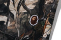 A BATHING APE TREE EDGE CAMO RELAXED FIT SWEAT PANTS
