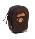 A BATHING APE APE HEAD CAMERA POUCH