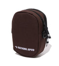 A BATHING APE APE HEAD CAMERA POUCH