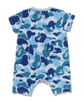 A BATHING APE BAPE KIDS ABC CAMO APE HEAD ROMPERS
