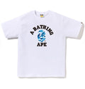 A BATHING APE ABC CAMO COLLEGE TEE