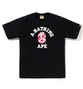 A BATHING APE ABC CAMO COLLEGE TEE