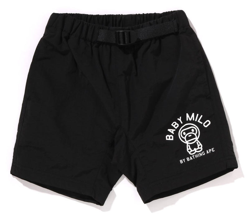A BATHING APE BAPE KIDS BABY MILO CLIMBING SHORTS