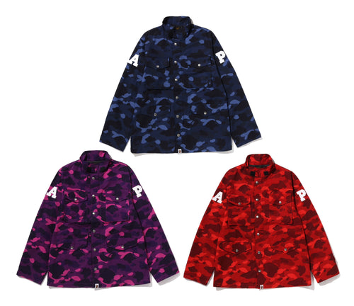 A BATHING APE COLOR CAMO M 65 JACKET