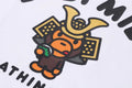 A BATHING APE BAPE KIDS KABUTO BABY MILO COLLEGE TEE