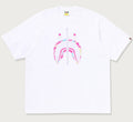 A BATHING APE STA CAMO SHARK FACE RELAXED FIT TEE