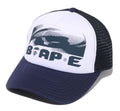 A BATHING APE BAPE MESH CAP - happyjagabee store