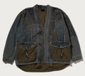 A BATHING APE BAPE BLACK HYBRID KIMONO JACKET