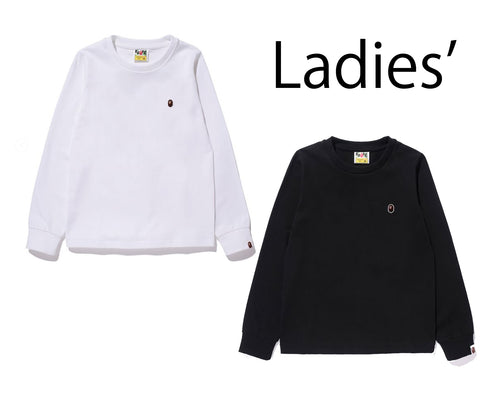 A BATHING APE Ladies' ONE POINT L/S TEE