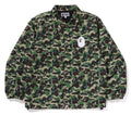 A BATHING APE ABC CAMO COACH JACKET