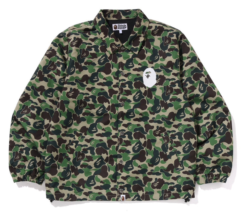 A BATHING APE ABC CAMO COACH JACKET